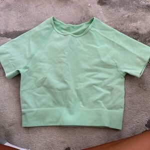 Mint Green Short Sleeve Top